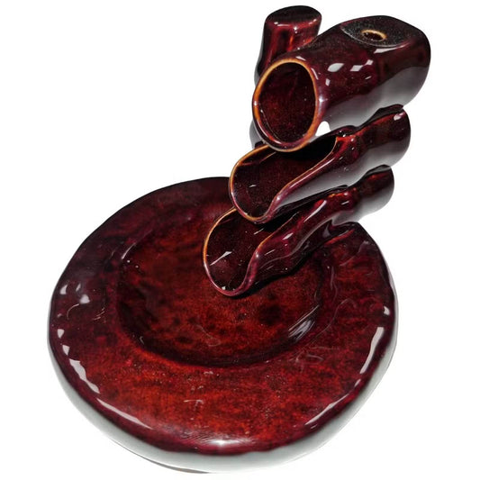 Rückfluss-Räuchergefäß - Bambus & Pool - Rückflussräucherei - Hauttempel