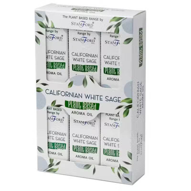Duftöl auf Pflanzenbasis - 10ml - Weißer Salbei aus Kalifornien (Californian White Sage) - Plant Based Fragrance Oils - Hauttempel