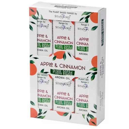 Duftöl auf Pflanzenbasis - 10ml - Apple Cinnamon - Plant Based Fragrance Oils - Hauttempel