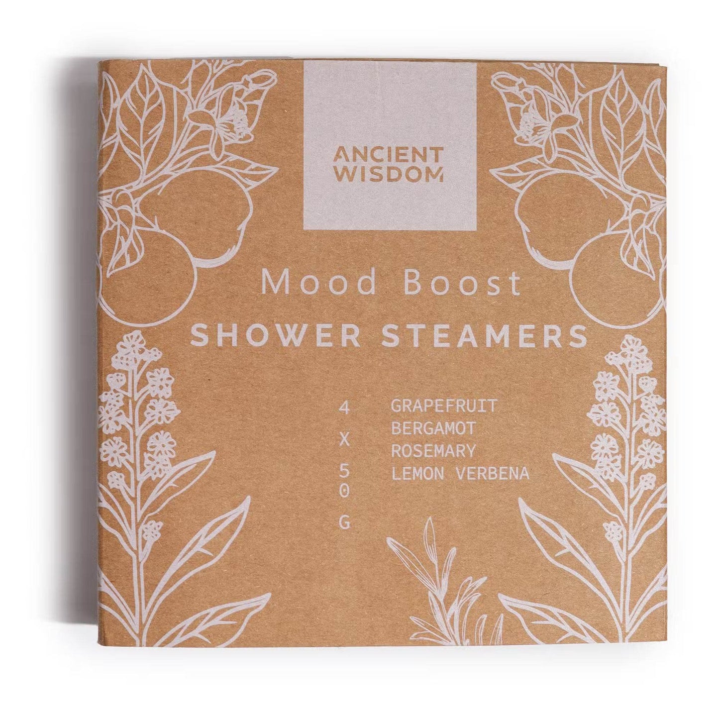 ZEN Shower Steamers - 4-er Set Duschdampfer - Mood Boost - Duschdampfer - Hauttempel