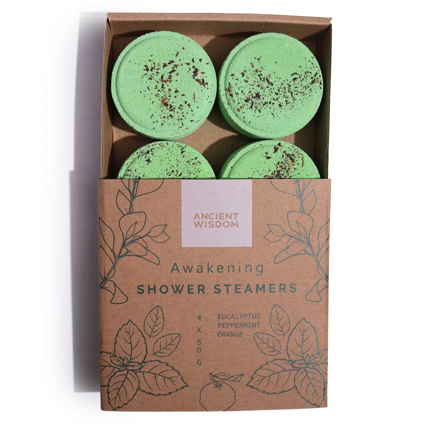 ZEN Shower Steamers - 4-er Set Duschdampfer - Awakening - Duschdampfer - Hauttempel
