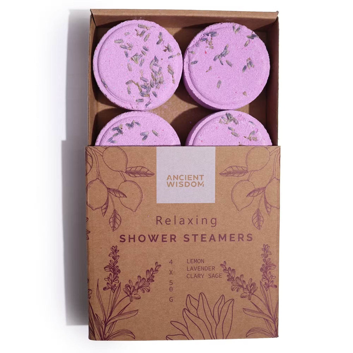ZEN Shower Steamers - 4-er Set Duschdampfer - Relaxing - Duschdampfer - Hauttempel