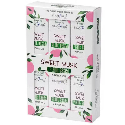 Duftöl auf Pflanzenbasis - 10ml - Sweet Musk - Plant Based Fragrance Oils - Hauttempel