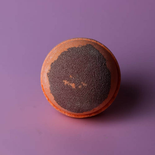 Jumbo Badebombe mit Sheabutter - Zimt und Orange - Badebombe - Hauttempel