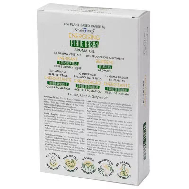 Duftöl auf Pflanzenbasis - 10ml - Energising - Plant Based Fragrance Oils - Hauttempel