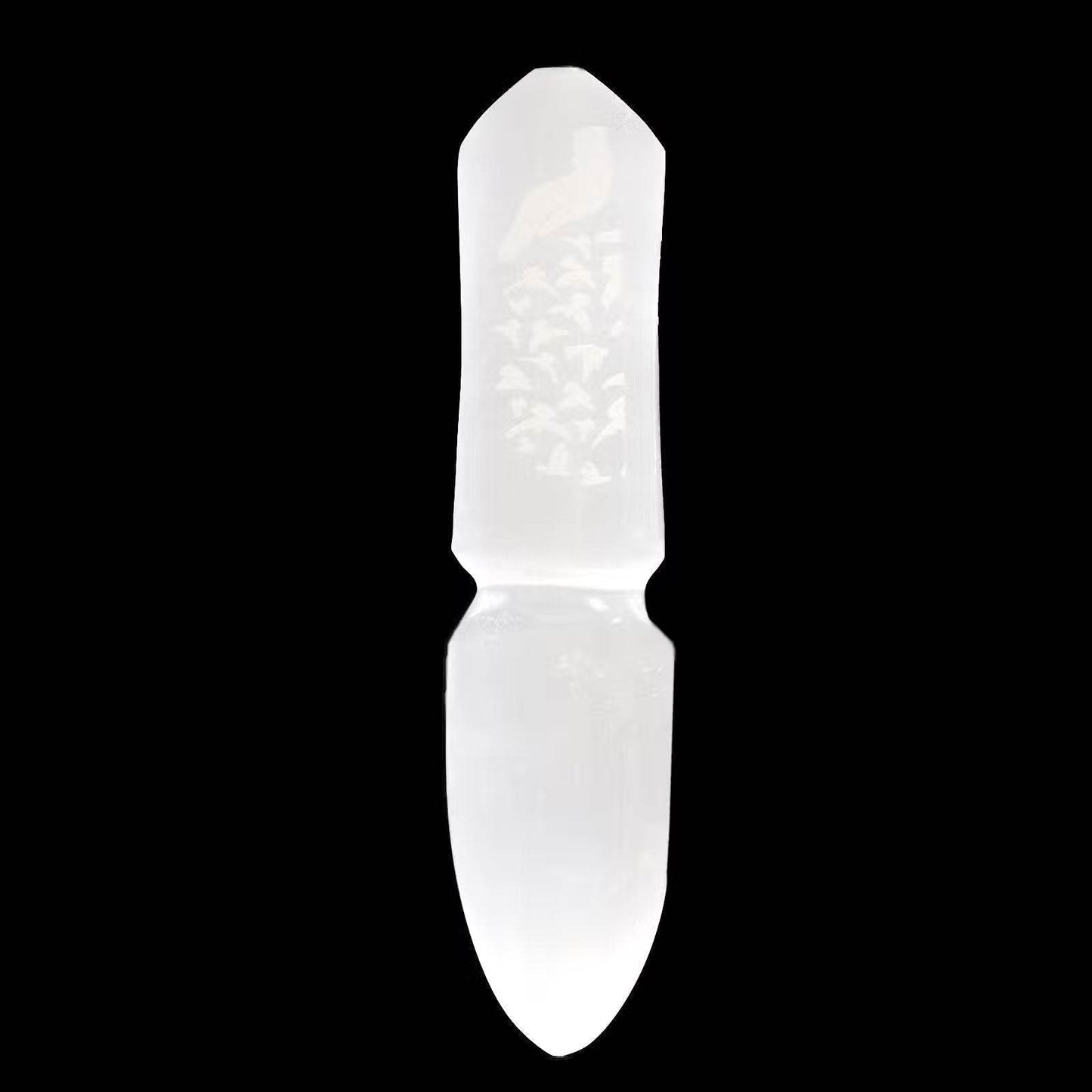 Selenit-Ritualmesser - Bindungen lösen - Selenit-Ritualmesser - Hauttempel