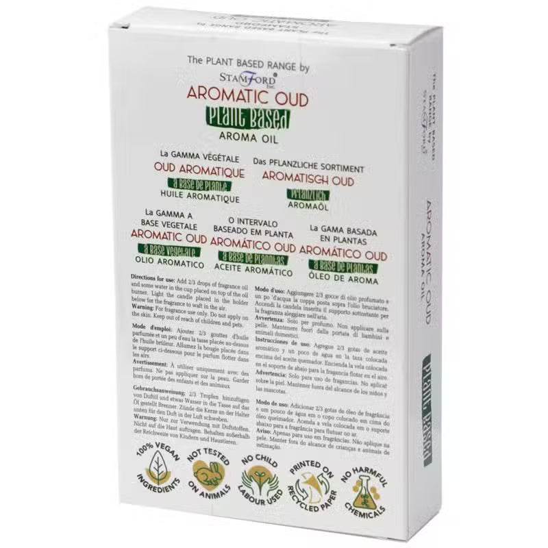 Duftöl auf Pflanzenbasis - 10ml - Aromatic Oud (Adlerholzbaum) - Plant Based Fragrance Oils - Hauttempel