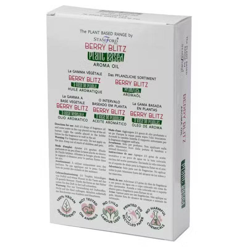 Duftöl auf Pflanzenbasis - 10ml - Berry Blitz - Plant Based Fragrance Oils - Hauttempel
