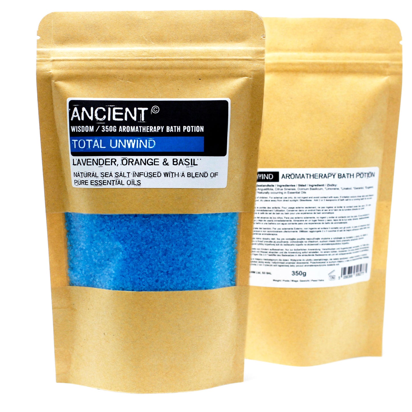 Aromatherapie Badezusatz "TOTALE ENTSPANNUNG" im Kraftbeutel 350g