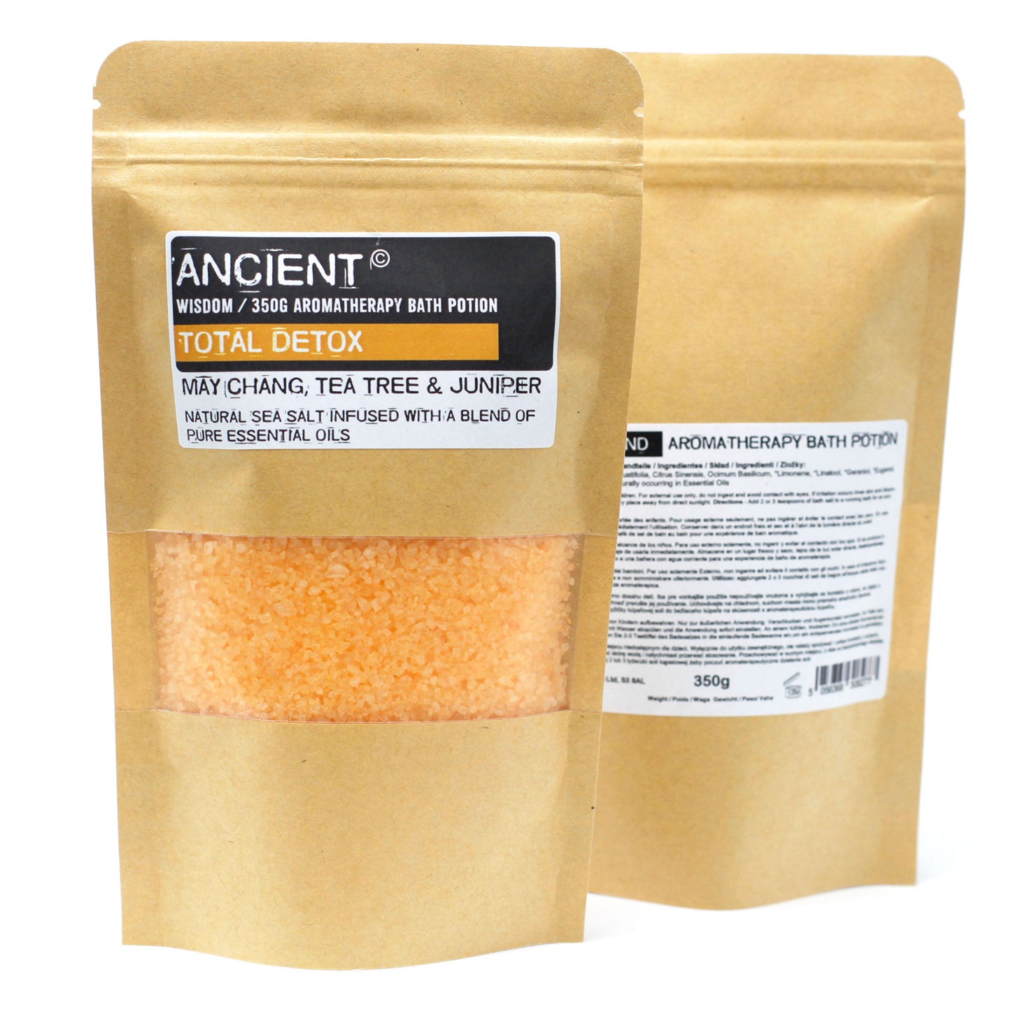 Aromatherapie Badezusatz "TOTAL DETOX" im Kraftbeutel 350g
