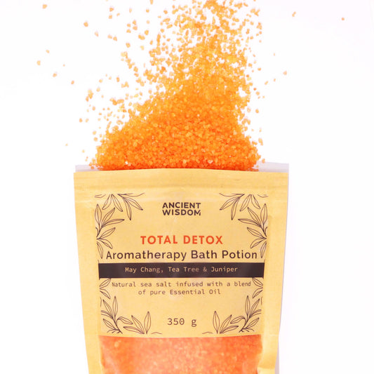 Aromatherapie Badezusatz "TOTAL DETOX" im Kraftbeutel 350g