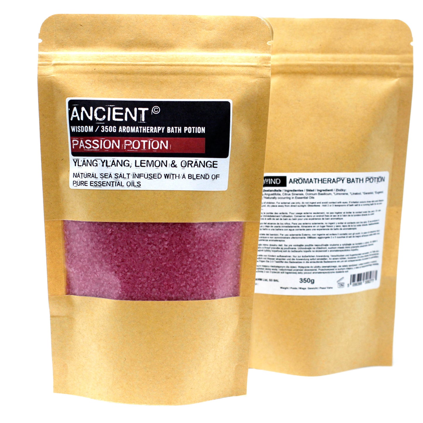 Aromatherapie Badezusatz "PASSION" im Kraftbeutel 350g