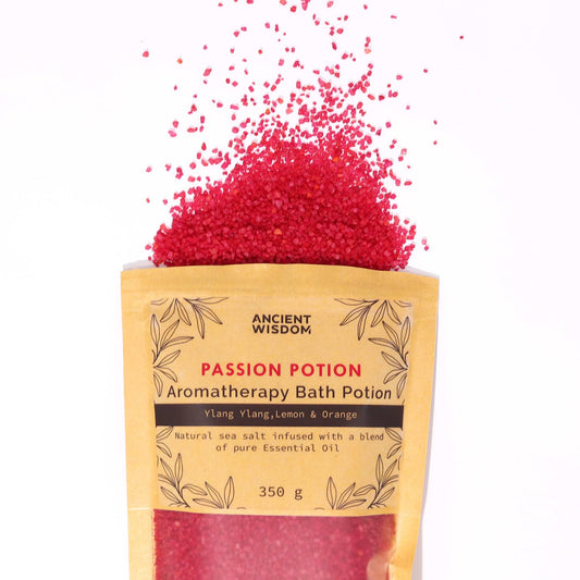 Aromatherapie Badezusatz "PASSION" im Kraftbeutel 350g