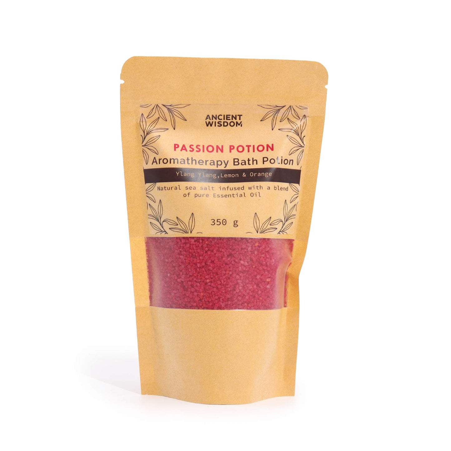 Aromatherapie Badezusatz "PASSION" im Kraftbeutel 350g