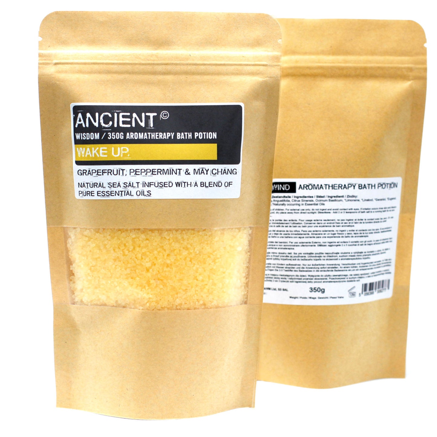 Aromatherapie Badezusatz "WAKE UP" im Kraftbeutel 350g