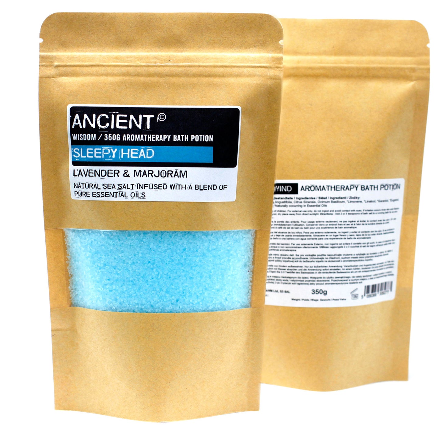 Aromatherapie Badezusatz "SLEEPY HEAD" im Kraftbeutel 350g
