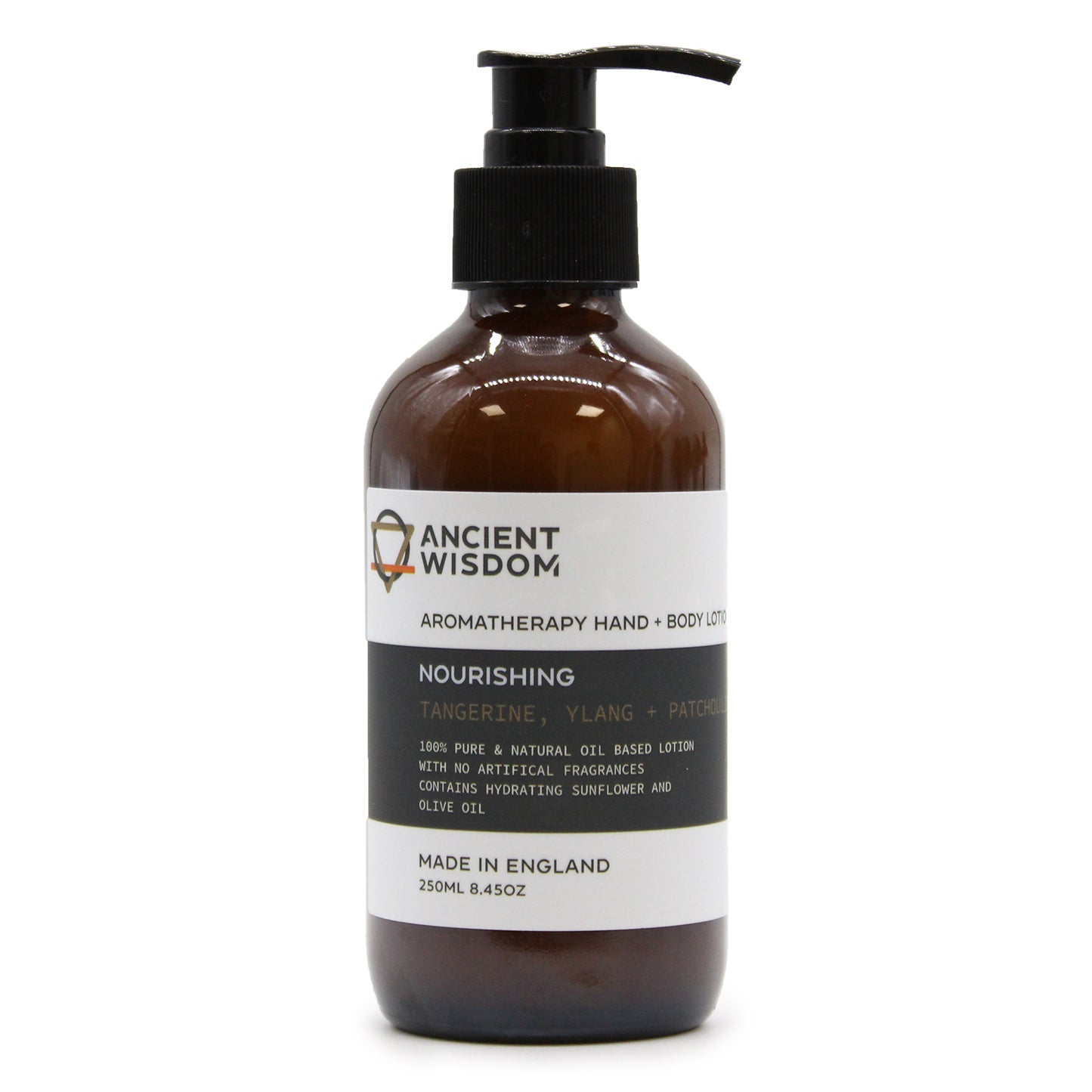 Aromatherapie Hand- und Körperlotion Mandarine, Ylang & Patchouli - 250ml