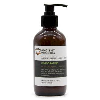 Aromatherapie Hand- und Körperlotion Wintergrün, Oregano & Thymian - 250ml - Hand- und Körperpflege - Hauttempel