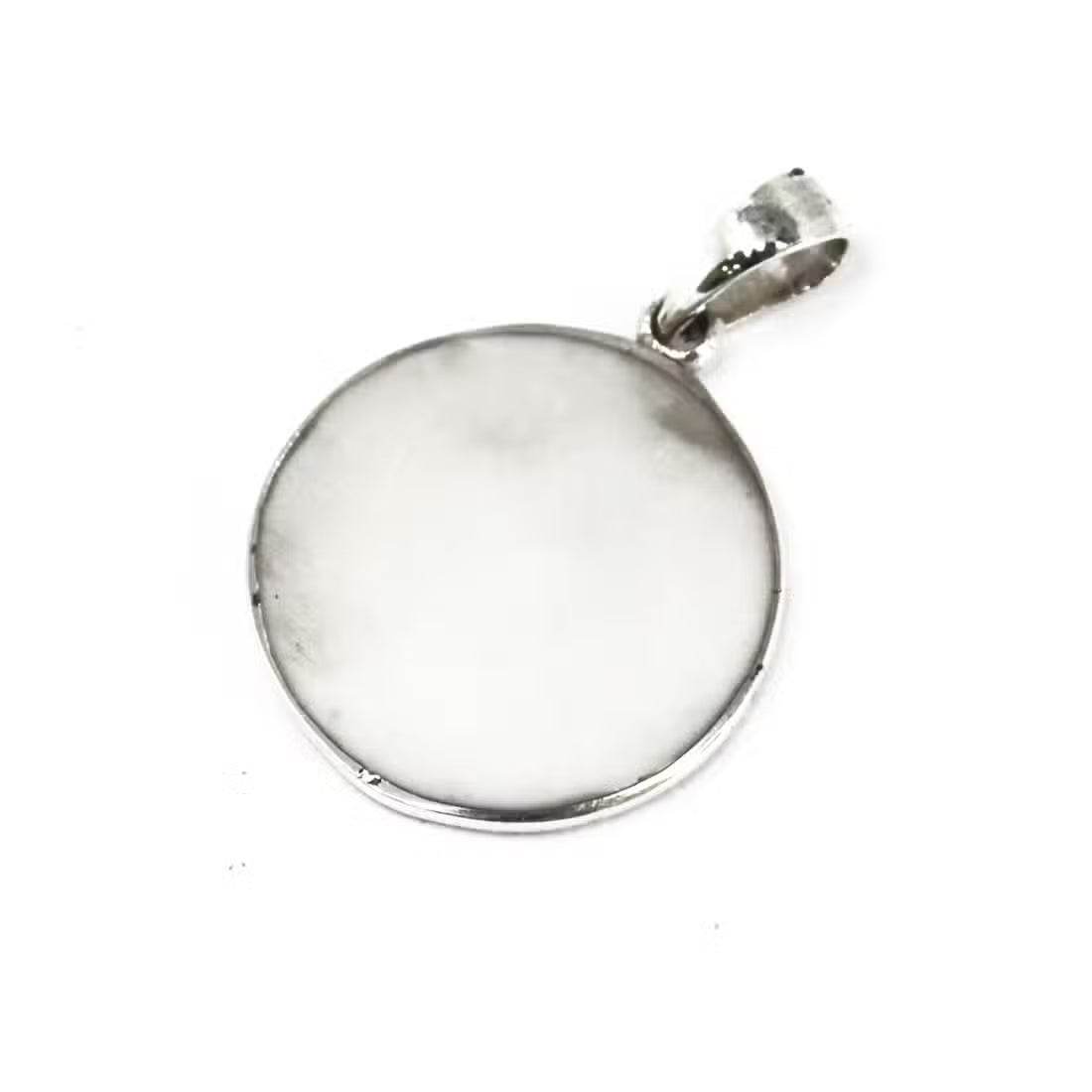 Lebensbaum Anhänger 925 Silber 22mm - Perlmutt - Silberschmuck - Hauttempel