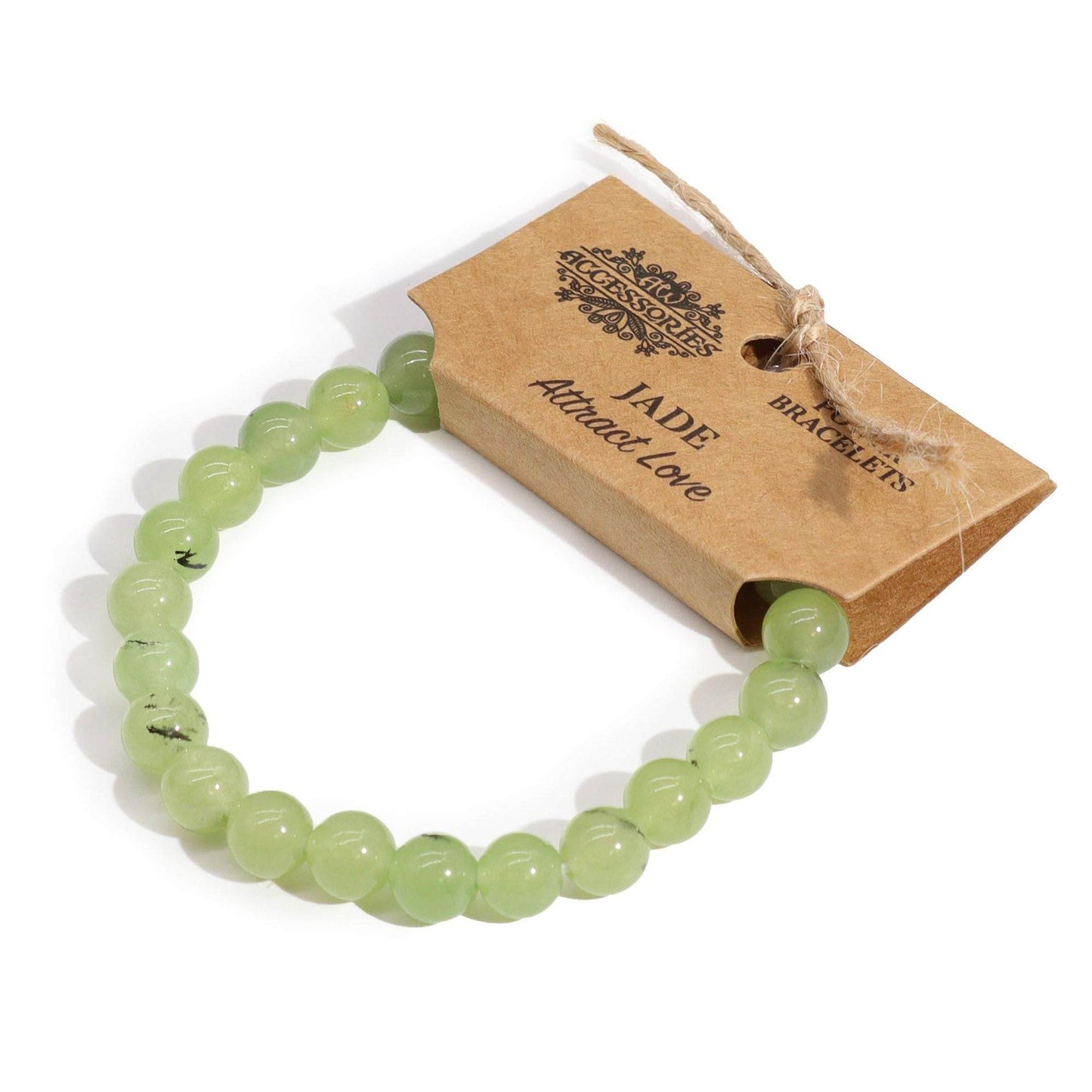 Edelstein-Kraftarmband - Jade - Armschmuck - Hauttempel