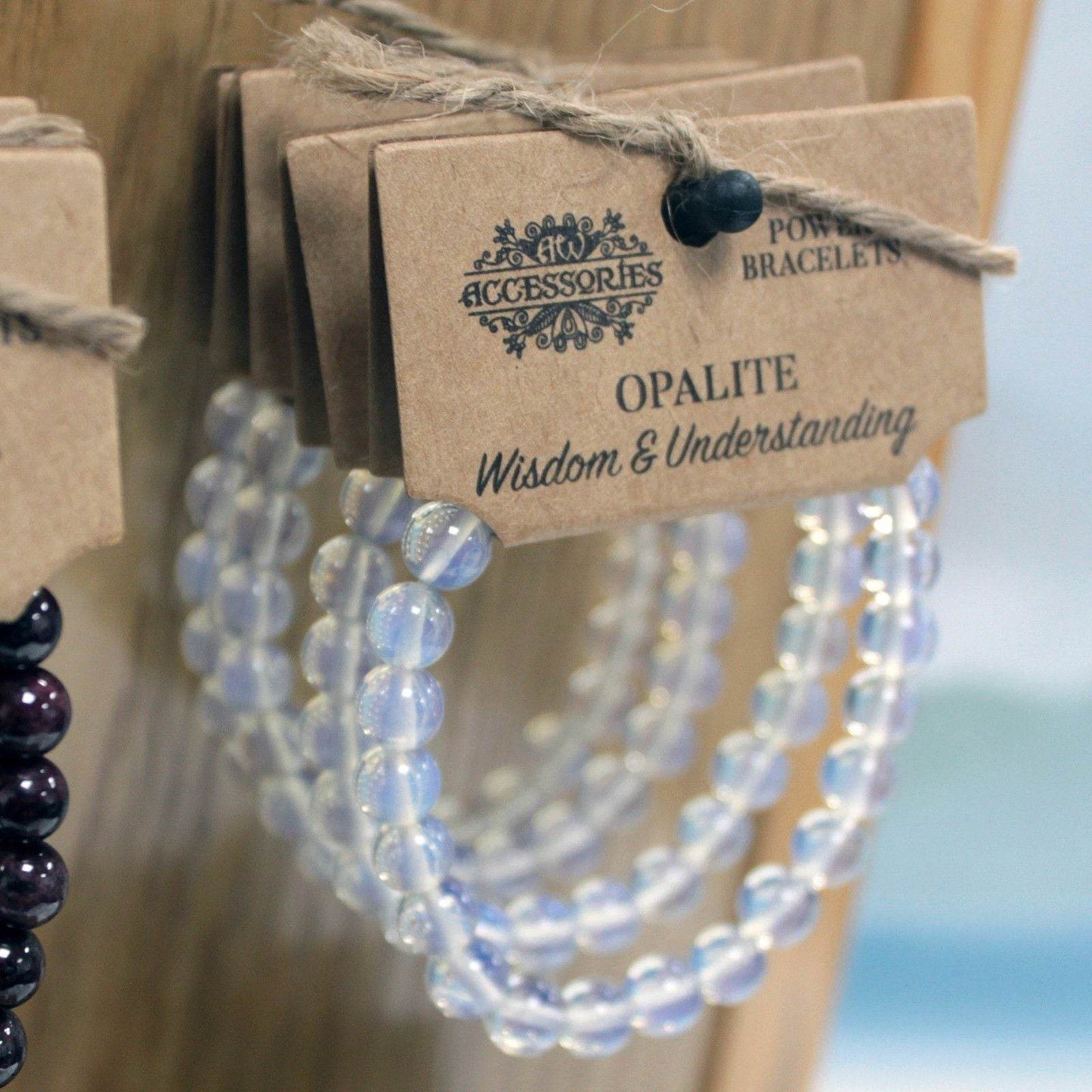 Edelstein-Kraftarmband - Opalit - Armschmuck - Hauttempel