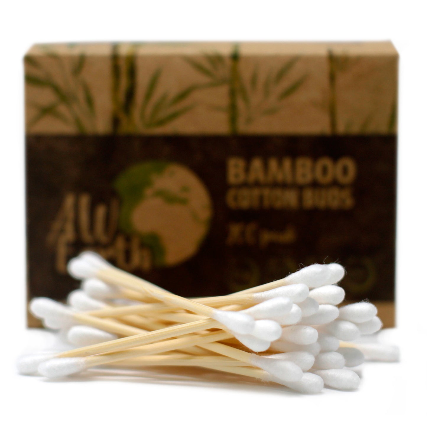 Bambus-Q-Tips - Wattestäbchen - 200Stück/Packung