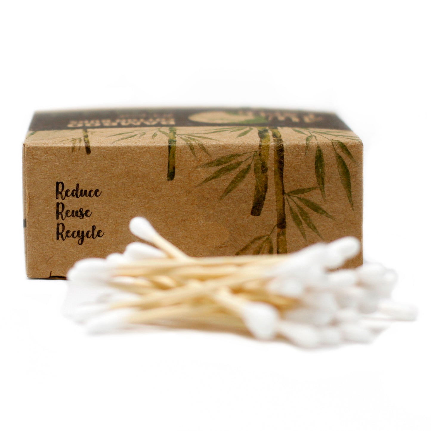 Bambus-Q-Tips - Wattestäbchen - 200Stück/Packung