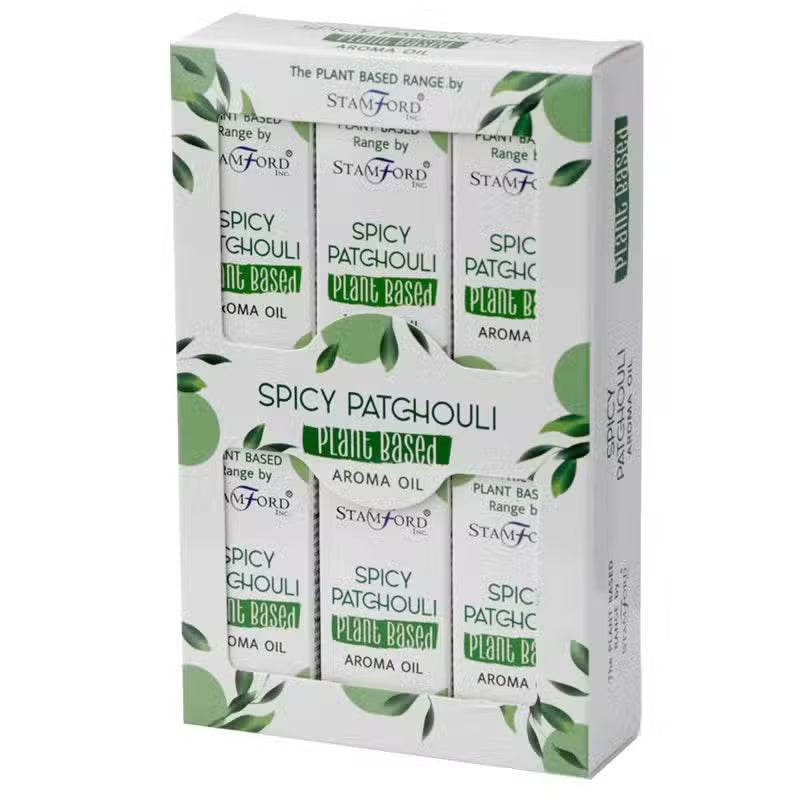 Duftöl auf Pflanzenbasis - 10ml - Spicy Patchouli - Plant Based Fragrance Oils - Hauttempel