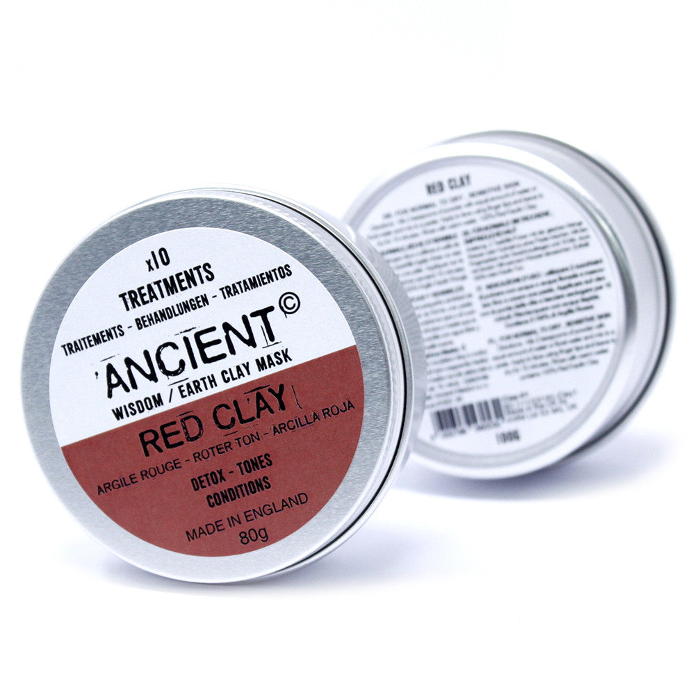 Gesichtsmaske Red Clay (Roter Kaolin Ton) - 80 g