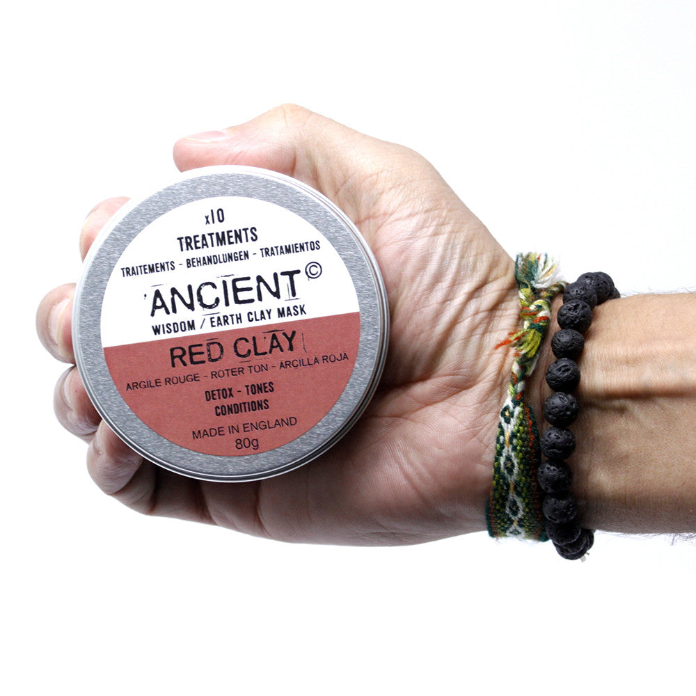 Gesichtsmaske Red Clay (Roter Kaolin Ton) - 80 g