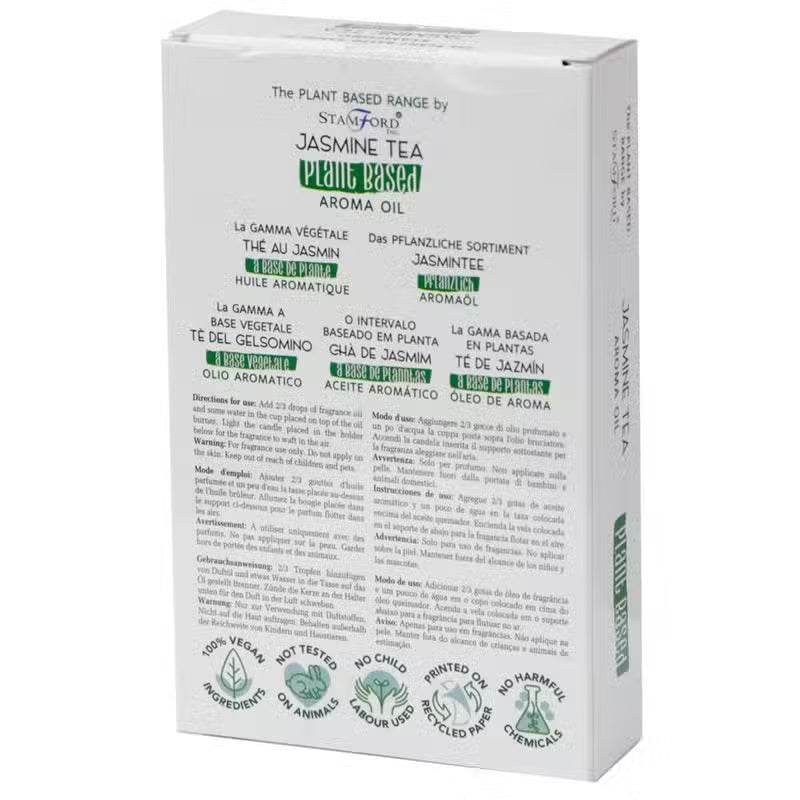 Duftöl auf Pflanzenbasis - 10ml - Jasmine Tea - Plant Based Fragrance Oils - Hauttempel