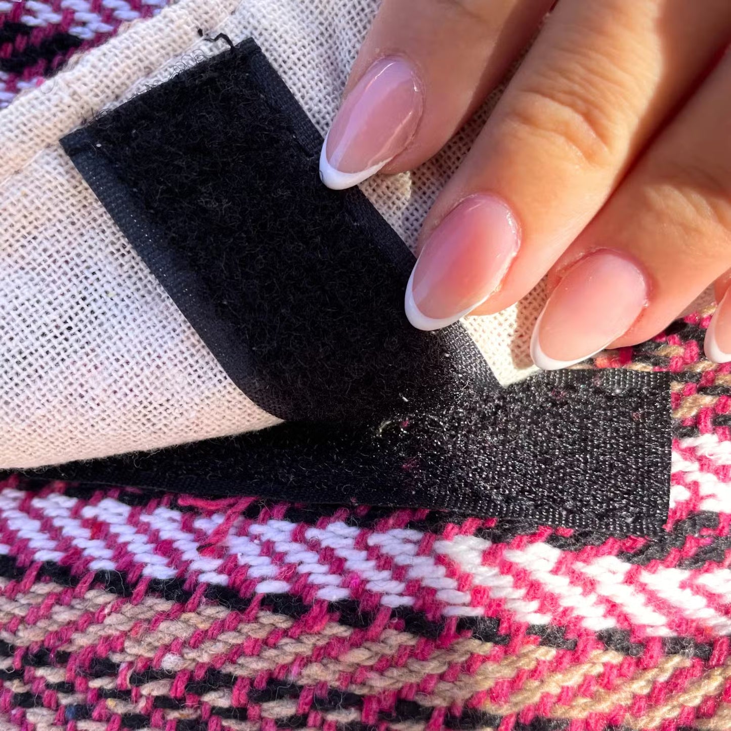 Laptop-Tasche - BANJARA - Boho-Stil - Zartrosa