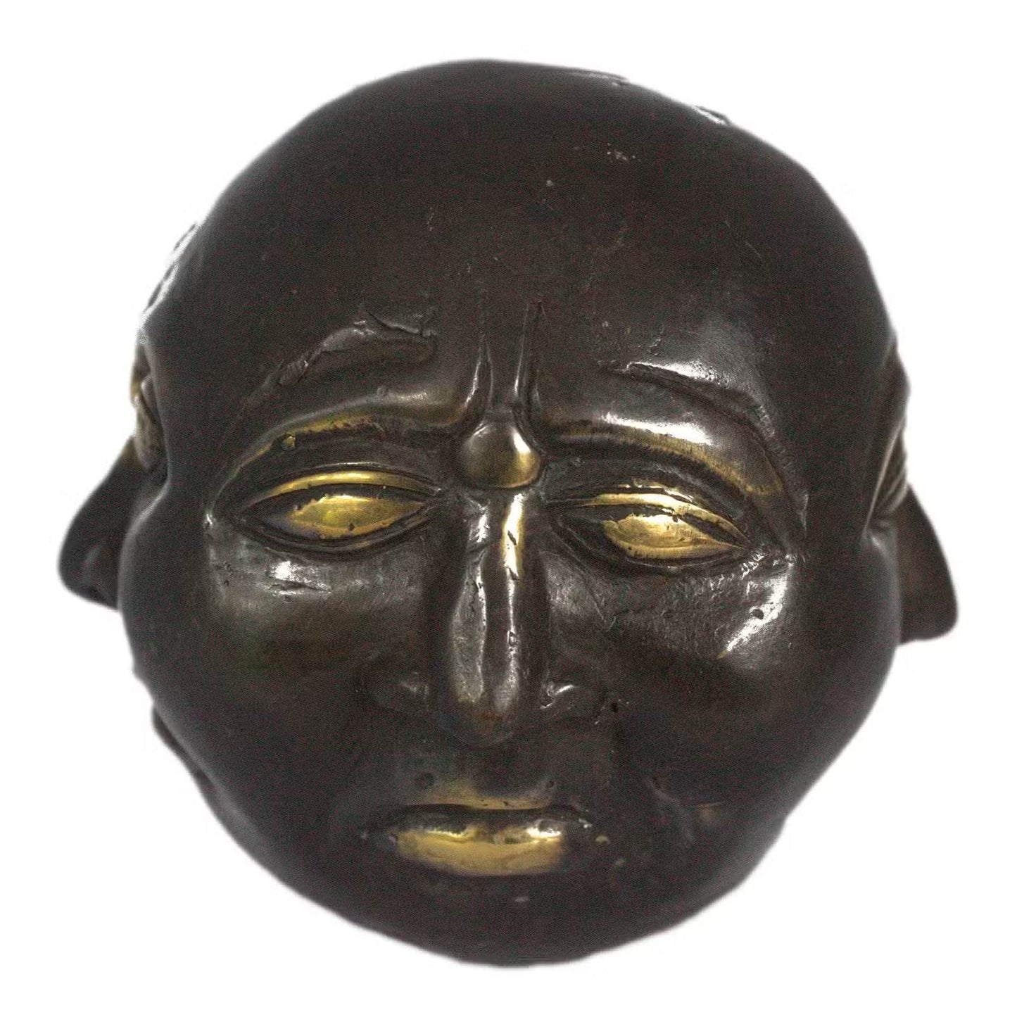 Fengshui - Viergesichtiger Buddha aus Messing - 10cm - Statuen & Figuren - Hauttempel