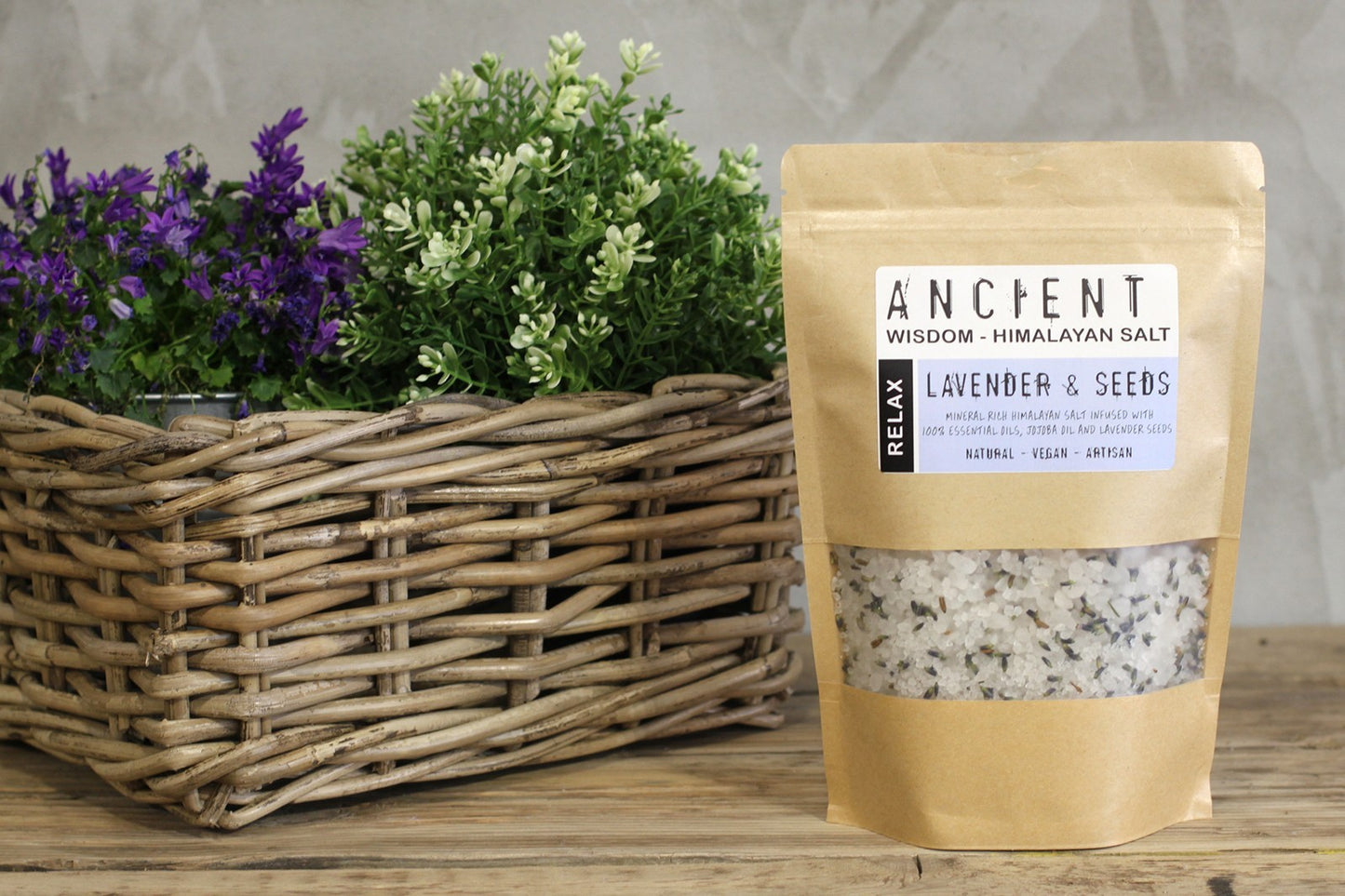 Himalaya-Aromatherapie Badesalzmischung "RELAX" 500g