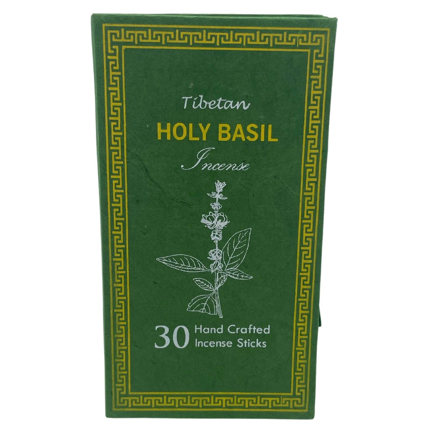 Himalaya Sughandit-Dhoop Räucherstäbchen-Geschenkset - Hl. Basilikum - Räucherstäbchen - Hauttempel