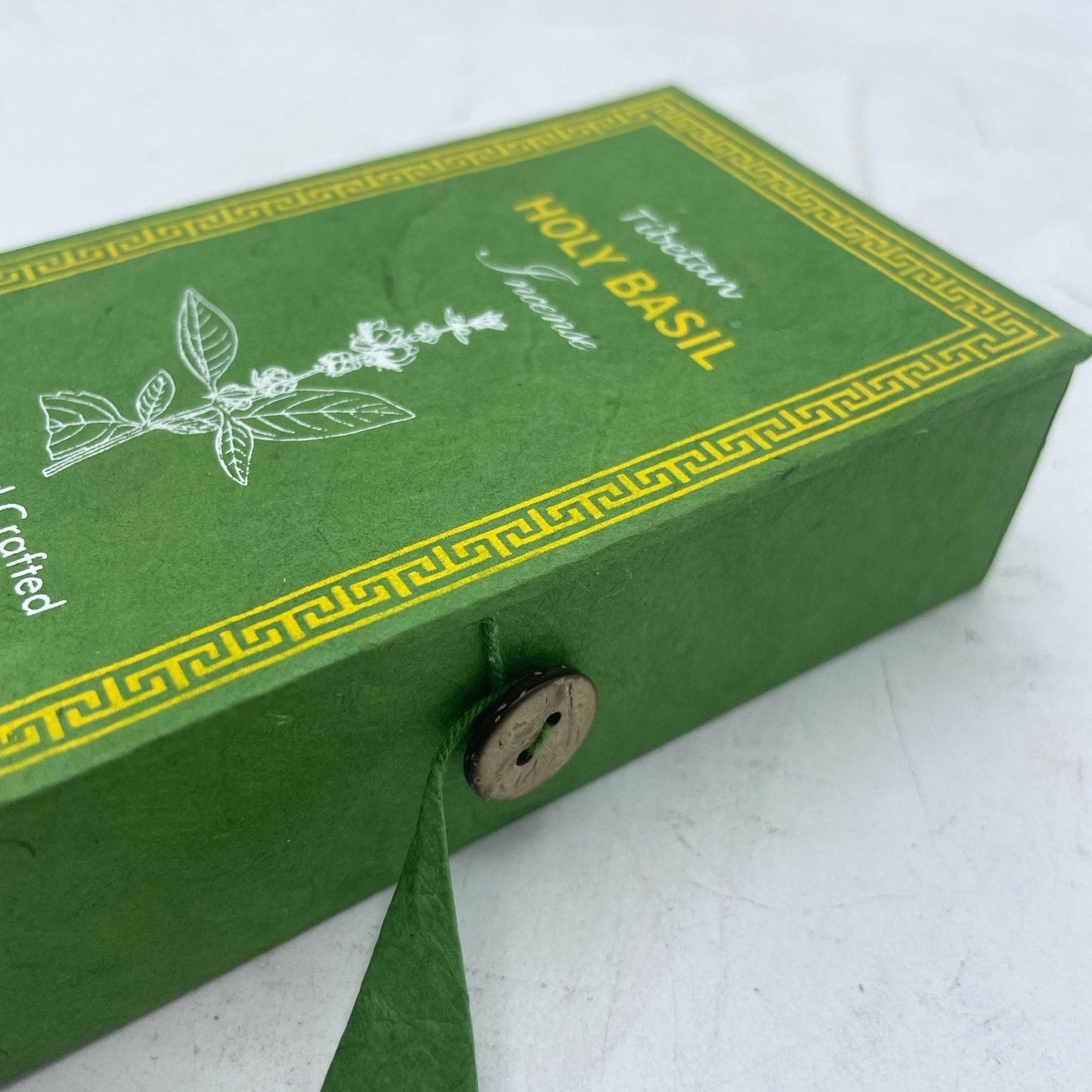 Himalaya Sughandit-Dhoop Räucherstäbchen-Geschenkset - Hl. Basilikum - Räucherstäbchen - Hauttempel
