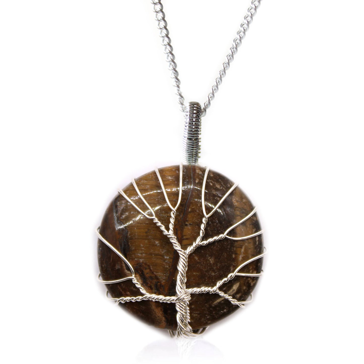 Indische Edelsteinkette - Lebensbaum -5 Designs