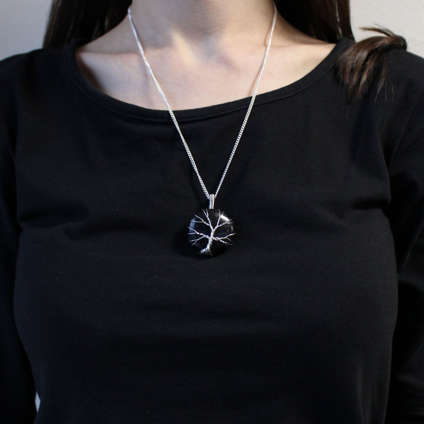 Indische Edelsteinkette - Lebensbaum -5 Designs