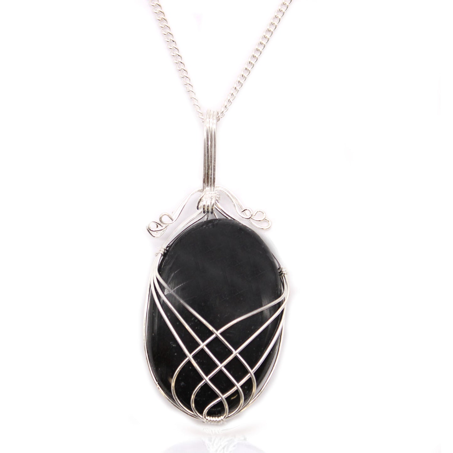 Indische Edelsteinkette - Wirbelform - 5 Designs