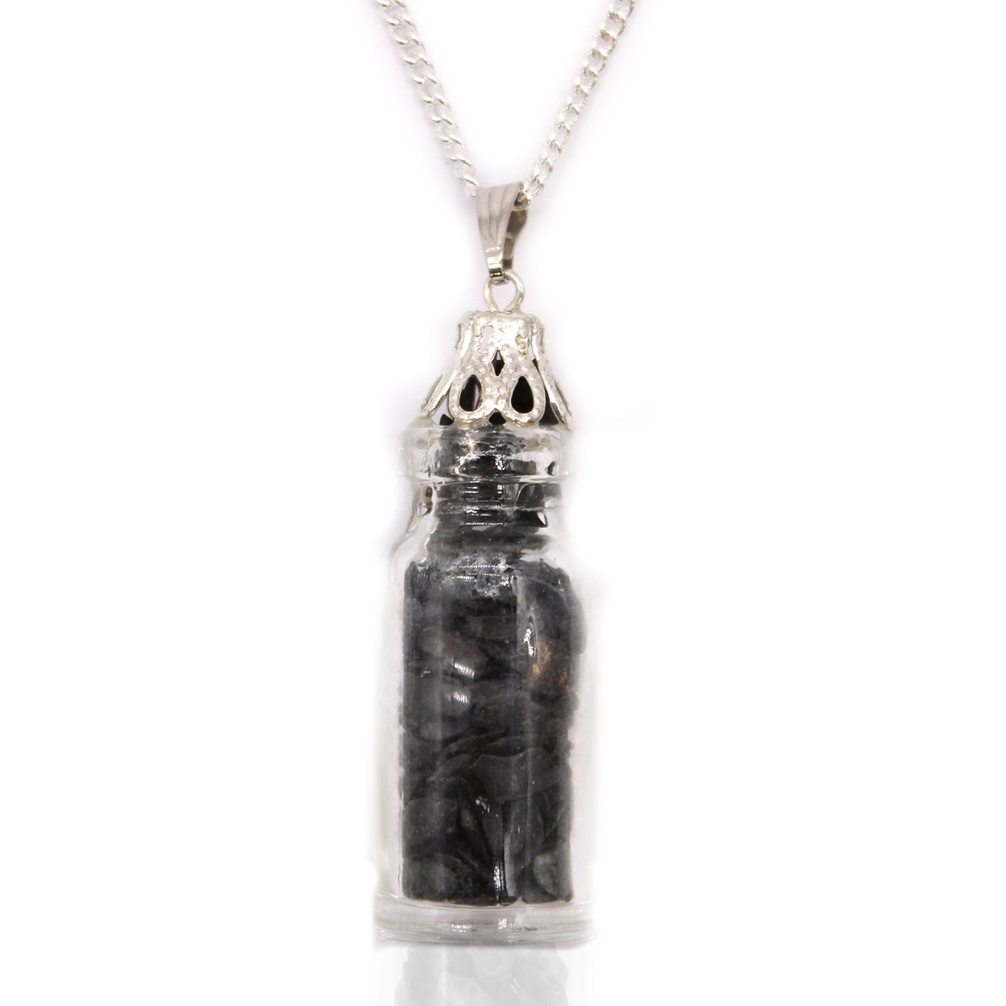 Indische Edelsteinkette - Edelsteine in Flasche - 5 Designs