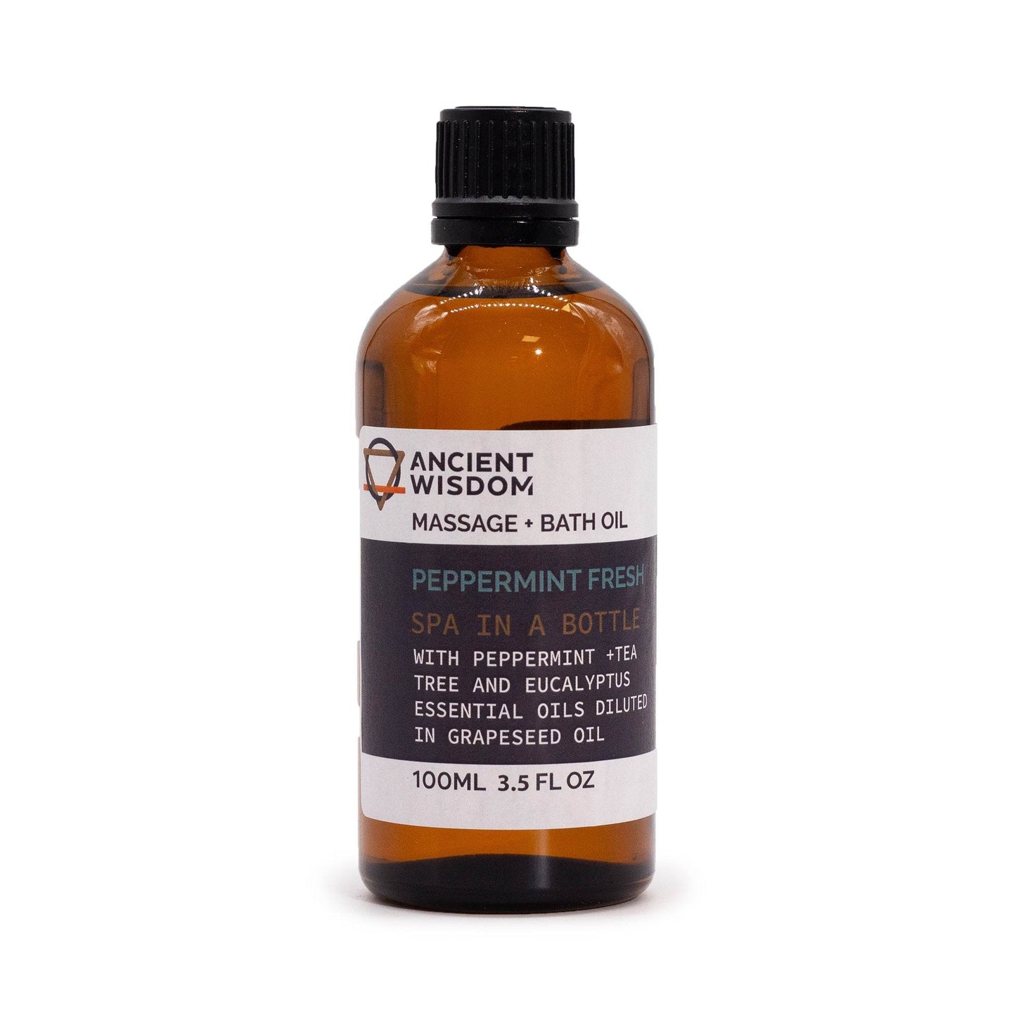 Ätherisches Massage & Badeöl – Peppermint Fresh - 100ml - Massage & Badeöl - Hauttempel