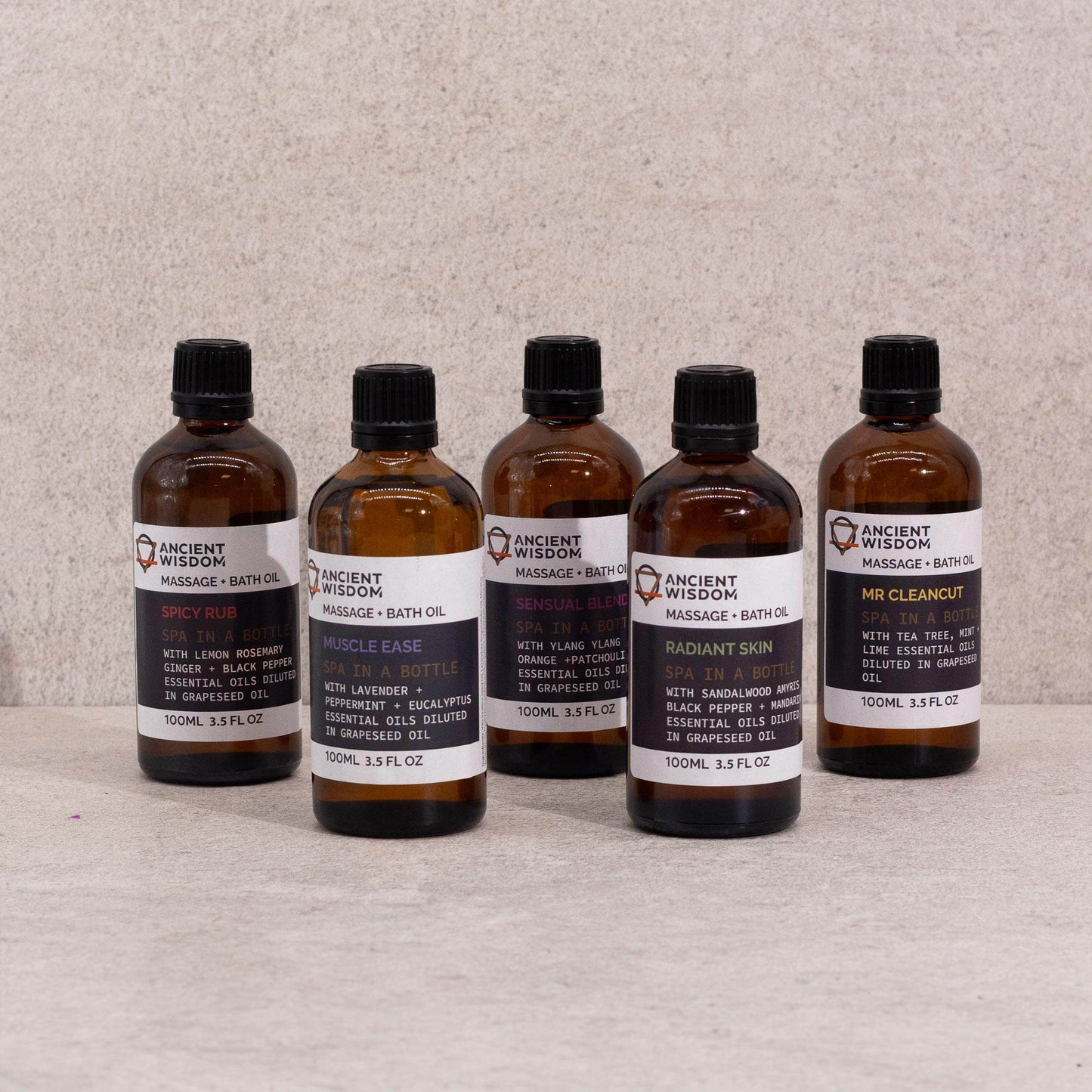 Ätherisches Massage & Badeöl – Heighten Awareness - 100ml - Massage & Badeöl - Hauttempel