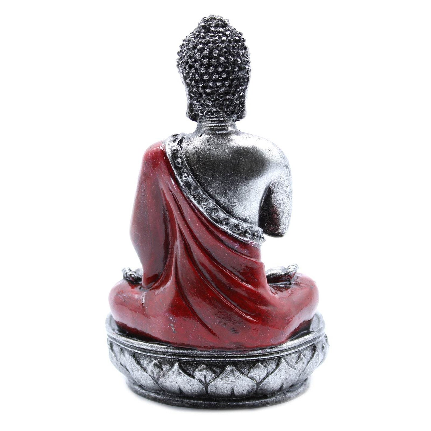 Buddha Statue Kerzenhalter - Rot- mittelgroß - Statuen & Figuren - Hauttempel