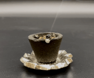 Harzbecher Set – Traditionelles Räuchern 12 Stk. - Weißer Salbei - Harze - Hauttempel