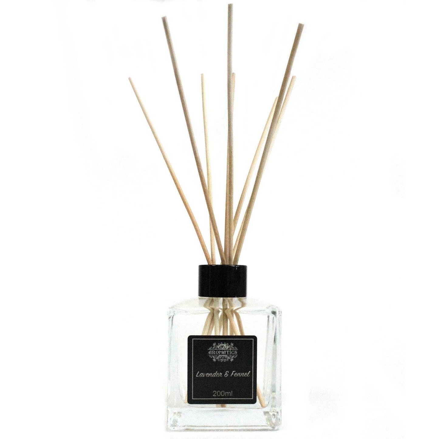 Lavendel & Fenchel Ätherisches Öl Rattanstäbchen Diffusor 200ml - Rattanstäbchen-Diffusor - Hauttempel