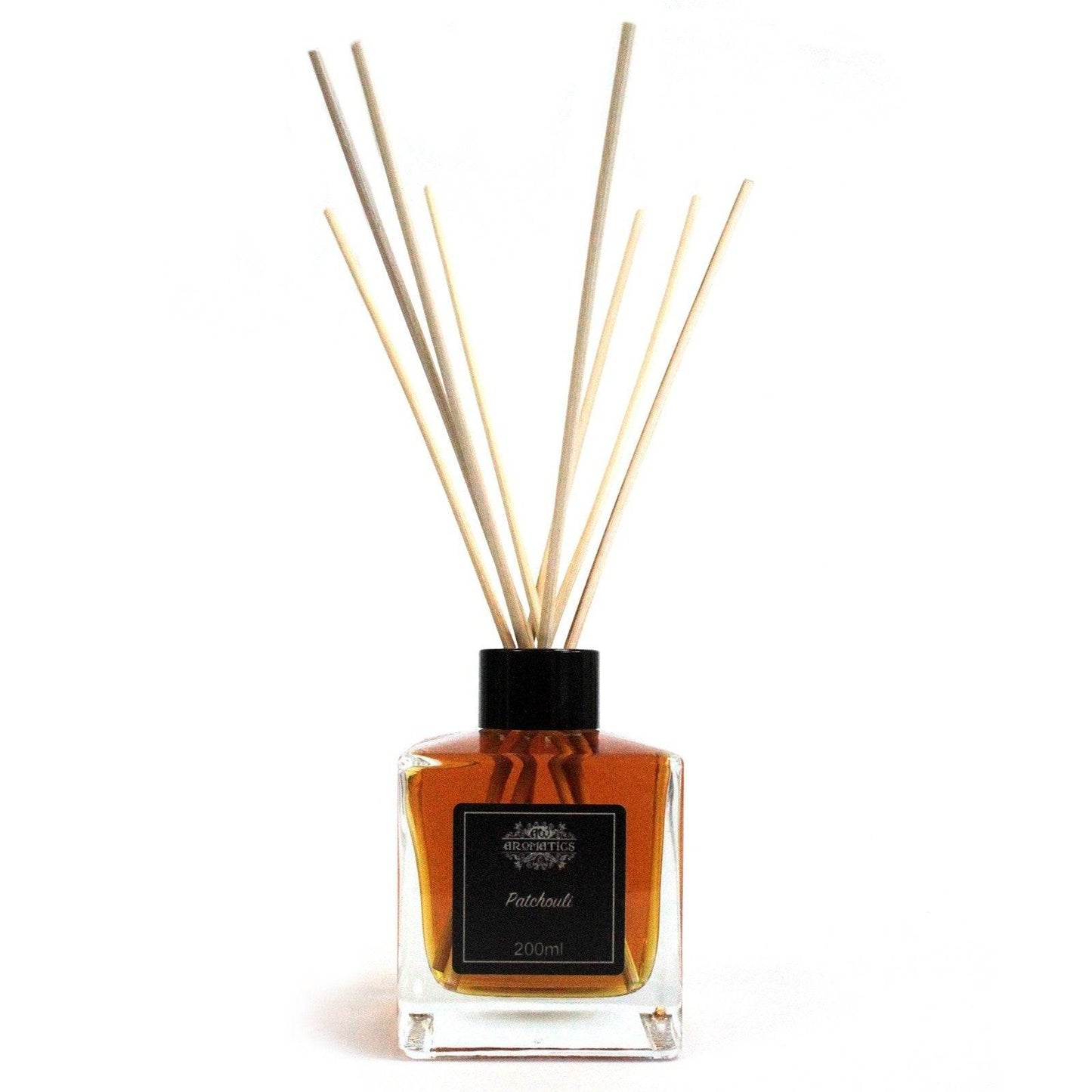 Patchouli Ätherisches Öl Rattanstäbchen Diffusor 200ml - Rattanstäbchen-Diffusor - Hauttempel