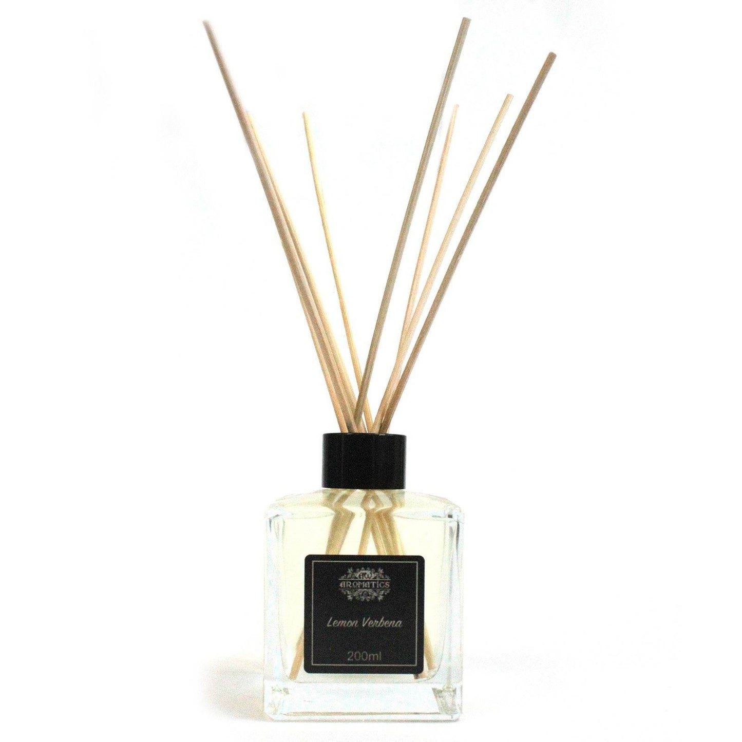 Zitronenverbene Ätherisches Öl Rattanstäbchen Diffusor 200ml - Rattanstäbchen-Diffusor - Hauttempel