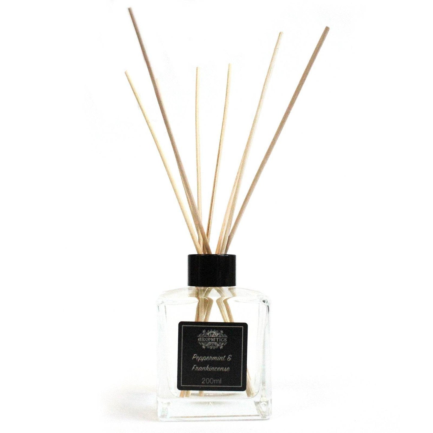 Pfefferminze & Weihrauch Ätherisches Öl Rattanstäbchen Diffusor 200ml - Rattanstäbchen-Diffusor - Hauttempel