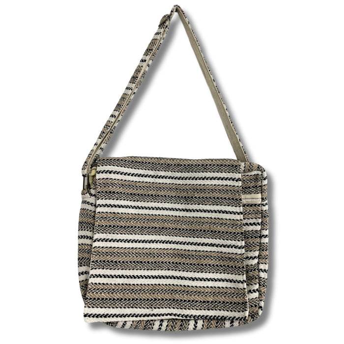 Laptop-Tasche - BANJARA - Boho-Stil - Zartes Creme & Grau - Laptoptasche - Hauttempel