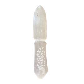 Selenit-Ritualmesser - Bindungen lösen - Selenit-Ritualmesser - Hauttempel